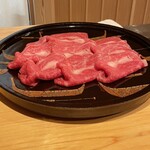 にくの匠 三芳 - すき焼きにしていきます♪