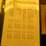 鮨処 凜 - ドリンクメニュー　2【２０２４年２月】