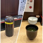 Kaisenndomburidokoro Kokoro - だし醤油と温かいお茶
