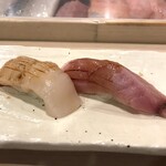 すし さか井 - 帆立　プリ