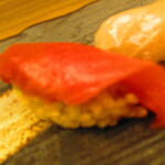 鮨処 凜 - ランチおまかせセット１０貫・凛　日替わり汁物付き　３５００円（税込）　握り-１０　本鮪中トロ【２０２４年２月】