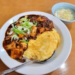 中華食彩 錦琳 - 麻婆豆腐玉子飯　800円