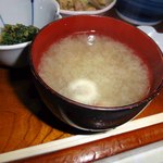 みやこや - アサリの味噌汁