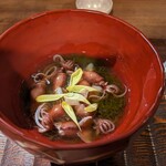 山介 - 「ホタルイカと水雲の羹」