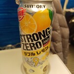 お菓子ドンキ・お酒ドンキ - -196℃ストロングゼロ（ダブルレモン、500ml）［184円］