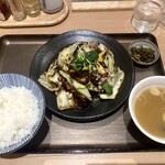 Wafuu Hoiko Rosemmon Tendashiya - 和風回鍋肉定食990円