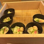 水たき料亭 博多華味鳥 - 水炊きうどんの具材