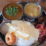 インド家庭料理 ammikallu - 