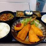 Azuma - ミックスフライ定食（まかない定食）