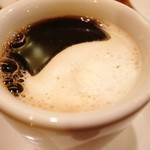 BUCYO COFFEE - ブレンドお代わりに生クリームを浮かべて（１３年１２月）