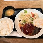 喫茶サンチョ - ハンバーグ定食