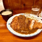 はせ川 - かつカレー みそ汁付   ¥1,300-(税込)