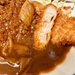 はせ川 - かつカレー みそ汁付   ¥1,300-(税込)