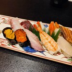 Sushi Masa - 上にぎりは10貫