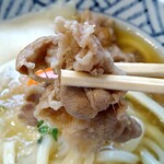 手打ちうどん 上を向いて - 
