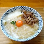 手打ちうどん 上を向いて - 