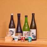 鮨 なが井 - 季節の日本酒がおすすめです
