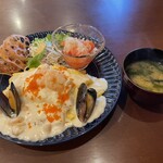 なないろCafeすずらん - シーフードオムライス