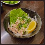 鶏の焼肉 ピリ辛鶏 - 