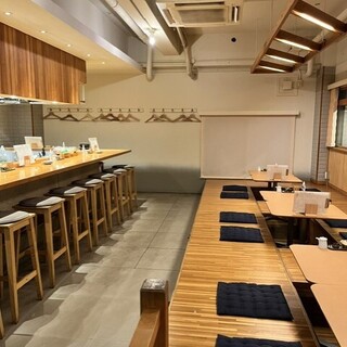A calm atmosphere where you can enjoy your meal ◆ For solo guests to various parties ◎