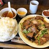 レバニラ定食 kei楽