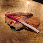 久坊 - ブリの西京焼き　ブリ自体はお刺し身でも食べられる物