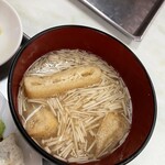 大衆食堂ちとせ - 味噌汁