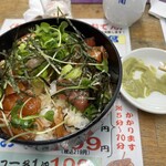 魚庭本店 - 一口、二口食べて写しました　ダメねぇ