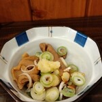 俺の中華たなか家 - テーブルセットから「おろし大蒜」を使って味変☆彡