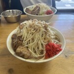 ラーメン ハイキック - ラーメン（中）トッピング全増し