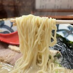 洛二神 - 麺(ウルメイワシの味噌そば)