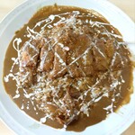 とんきち - ジャンボカツカレーロース大盛