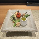 平乃家 - 甘長ししとう　小かぶ　姫にんじん　小茄子　プチトマト