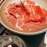 Washoku Hana - 牛肉と季節野菜の焼きしゃぶ