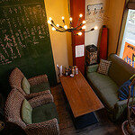 トンカツ揚ヤ 半仁前 - 内観写真:ソファ席