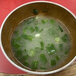 豚足のかどや - スープ