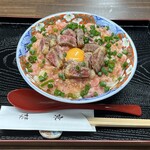 Wagyu green onion toro bowl