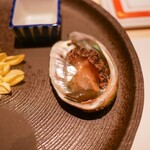 赤坂 鮨 天ぷら 祇園いわい - アワビのうま煮