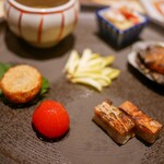 赤坂 鮨 天ぷら 祇園いわい - ミニトマトの白ワイン煮