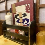 居酒屋　葉牡丹 - 卓上。