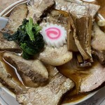 かし亀 - 生姜醤油チャーシュー麺