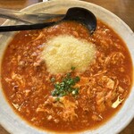 Menya Shin'Nosuke - トマト担々麺チーズトッピング