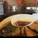 札幌ラーメン 武蔵 - スープの感じ