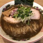 人力俥 - 細麺がキレイにたたまれてます。