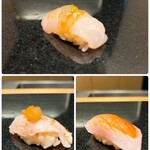 鮨と天草大王 天音 - 白甘鯛、のどぐろ、鰤トロ