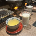 Tokinoyu Setsugetsuka - 飲むヨーグルトとお茶