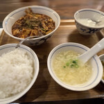 陳麻婆豆腐 - 正宗陳麻婆豆腐セット　1,200円