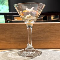 渋谷 鮨 スブリム TOKYO - 青菜と湯葉のお浸し、タコの茶ぶり