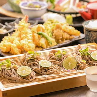 [Hachibei specialty] Enjoy carefully selected "Shinshu soba"