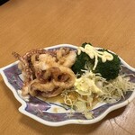 日本料理 ゆざわ - 烏賊の唐揚げ